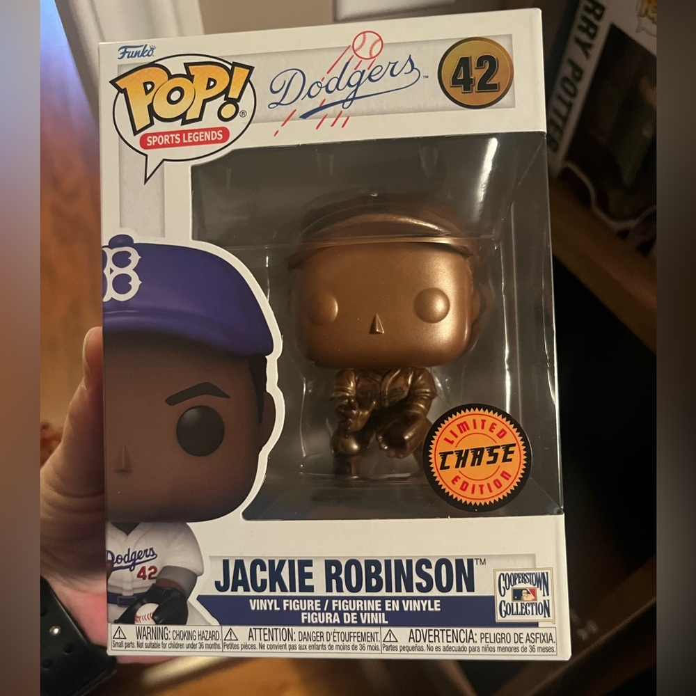 Jackie Robinson Funko Pop Chase edition!